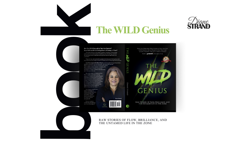 Diane Strand’s #1 bestselling book Wild Genius, inspiring readers to embrace creativity and unlock their potential.